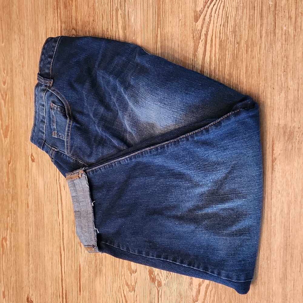 Plus size blue jeans